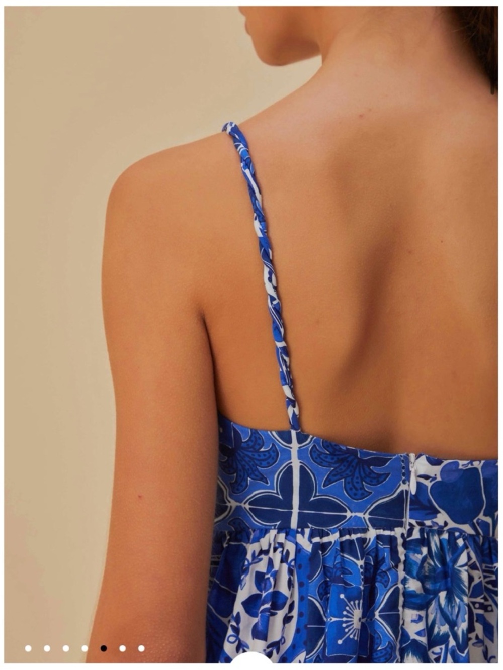 FARM Rio Blue Printed Maxi Dress - Picture 5 of 16
